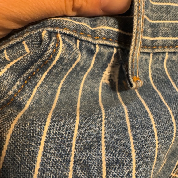 REVICE Flare Striped Star Butt Jeans - Picture 8 of 9